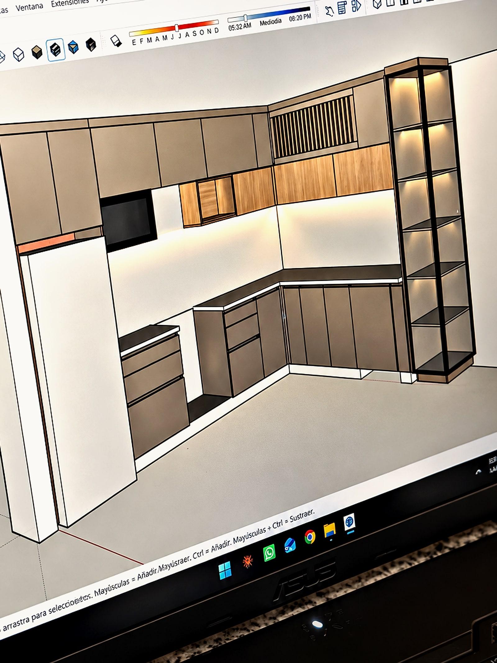 Diseño y render 3D